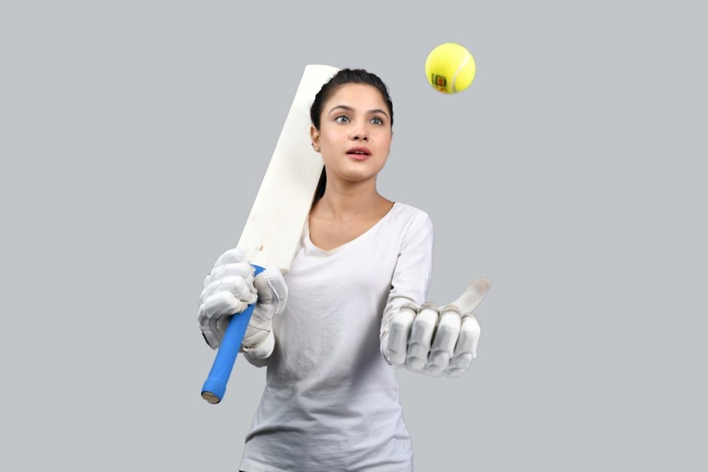 a person holding a tennis racket