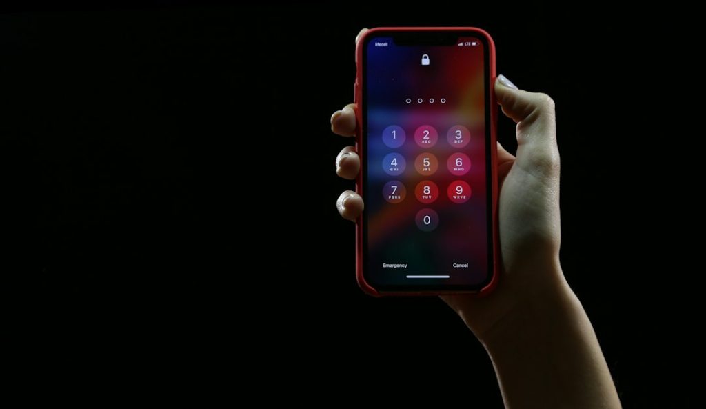 switched-on iPhone